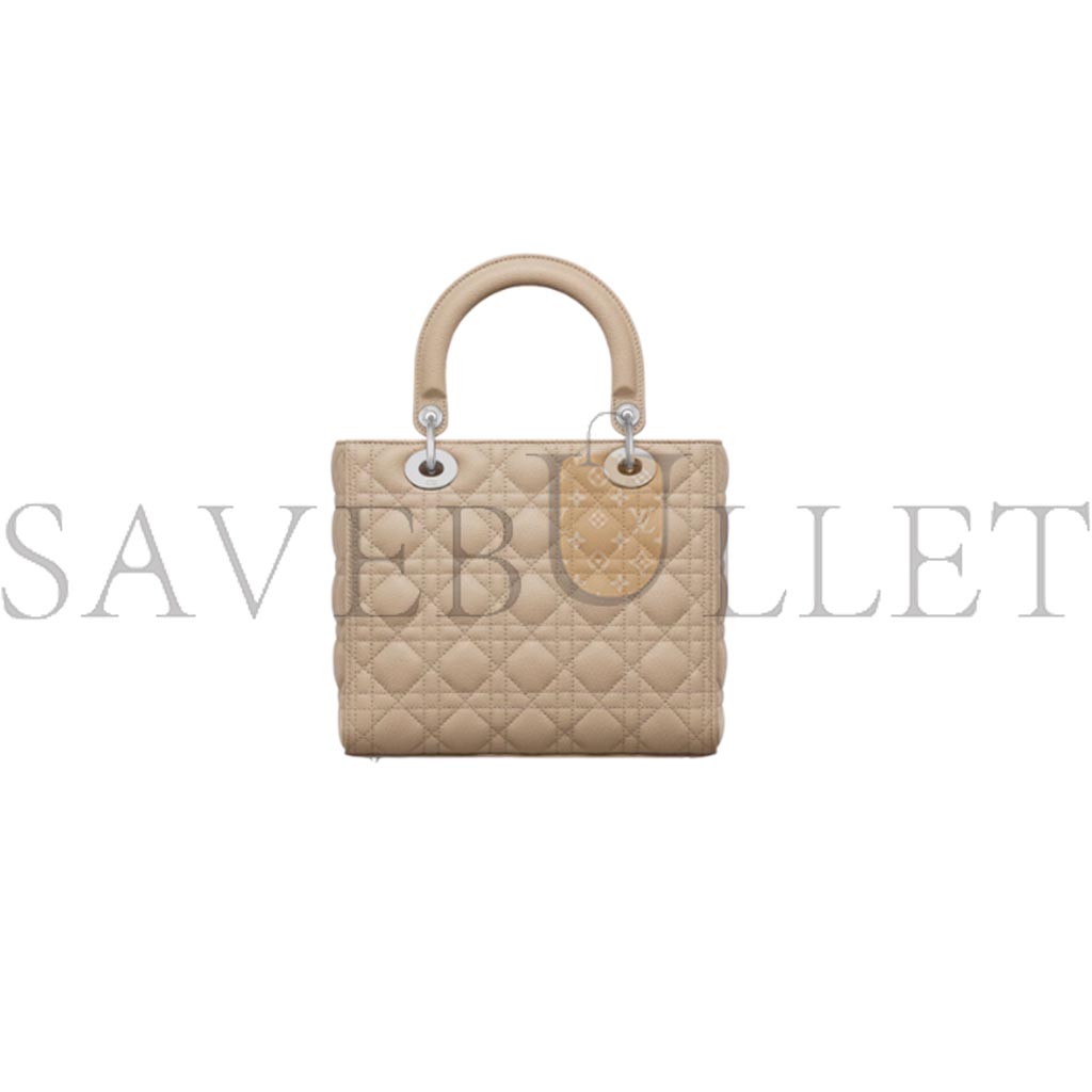 DIOR MEDIUM LADY DIOR BAG M0560PWRT-M116 (24*20*12.7cm)